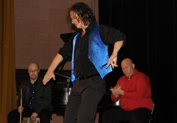 Flamenco zachwycio mawsk publiczno